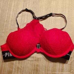 Victoria's Secret Pink Tank Top Bra Size 32C